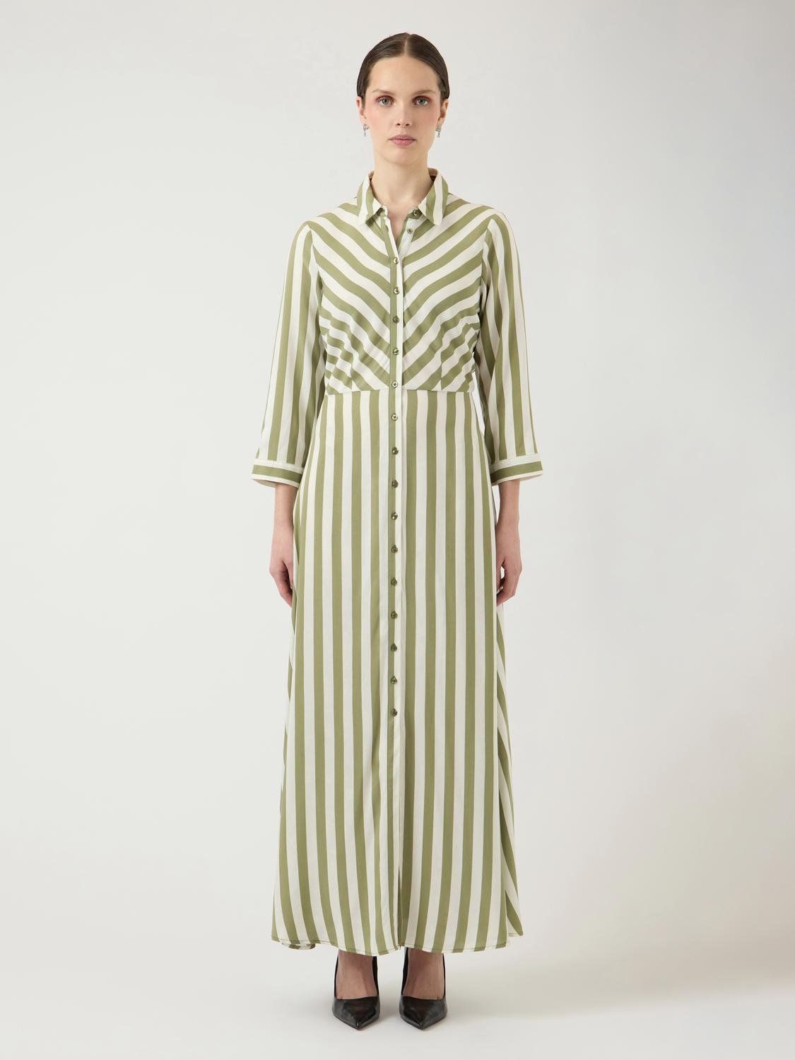 YASSAVANNA Long Dress - Star White - VERO MODA & VILA Bergvik